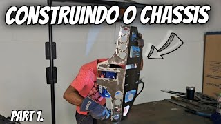 PRIMEIRO PROJETO NA GARAGEM NOVA / VAMOS CONSTRUIR UM BRINQUEDO DE GENTE GRANDE .