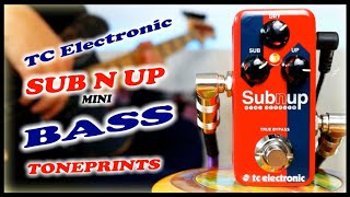 TC Electronic Sub 'N' Up Mini Octaver Bass Toneprints