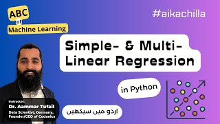 Simple and Multi linear regression in python #aikachilla #hinditutorial