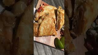 Salmon Quesadillas 🔥 How to make pico de gallo #quesadillas #quesadillarecipe #salmonrecipe #salmon