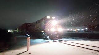 11/29/23 P5 ON EX-CREX! CN 2790 Intermodal Train 186 Southbound