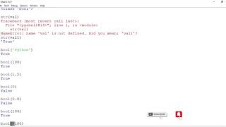 Python Class | Type Conversion in Boolean in Python | Lecture 10