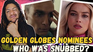 Golden Globes 2024 Nominations | Predictions | Snubs & More!