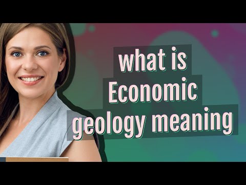 Who is the father of economic geology?