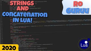 Roblox Scripting: Strings and Concatenation! Very Easy! (Learning Lua Part: 6)