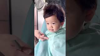 【1歳１ヶ月】宮下草薙の草薙ヘアからイケメンになるまで/セルフカット #shorts #baby #赤ちゃん