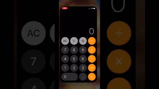 Scientific calculator on a iPhone with the default calculator app #shorts