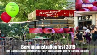 Bergmannstraßenfest 2019 - Berlin-Kreuzberg