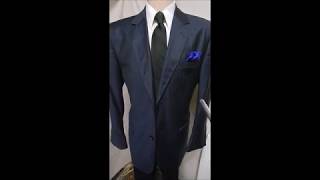 D23 DAVIS23 46R Wool BESPOKE ZEGNA TROFEO BLAZER 26\