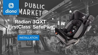 Diono® Radian® 3QXT® FirstClass™ SafePlus™ | Car Seat | Rear-Facing Installation | 2021-Present