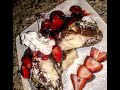 Stuffed strawberry Cream Cheese French Toast