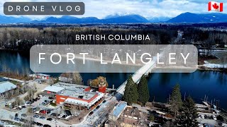 Fort Langley British Columbia Canada 4k