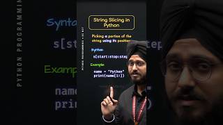String Slicing in Python #Python #NesoAcademy #QuickConcepts