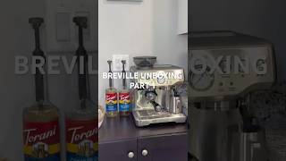 unbox my @breville espresso machine with me part 1 ☕️🫶🏼#breville #home #microinfluencer