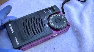 SOKOL 210 Radio Repair AM Transistor USSR Soviet Radio NOS