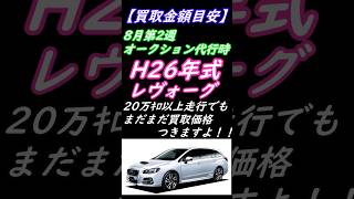 【買取相場】約10年落ち20万キロオーバーのレヴォーグ。古くて過走行の車、買い叩かれていませんか？類似車両の査定歴のある方、是非コメント欄にその時の査定額記入して下さい。みんなで情報共有しましょう