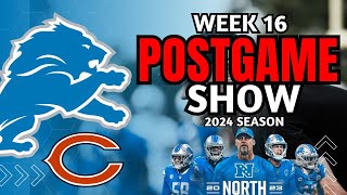 Detroit Lions Week 16 Postgame Show: Chicago Bears