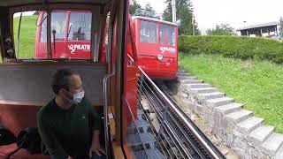 Pilatus Bahnen - самая крутая в мире зубчатая железная дорога/ the world's steepest cogwheel railway