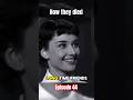 How they died - Ep 44 #audreyhepburn #death