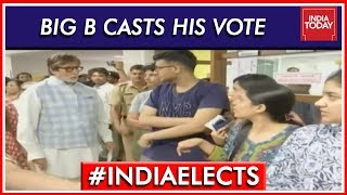 Amitabh Bachchan Casts Vote In Mumbai | Lok Sabha Elections 2019