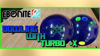 Bowling With Turbo X :1992 Ebonite #BowlingWithRelics Bowling Ball Review 1st Ebonite Reactive Resin