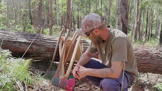 TASSIE PATTERN AXE GRINDS, simple test and thoughts