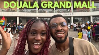 Meet My African Princess | We Visited Douala Grand Mall #grandmall #shopping #outing #burger #happy