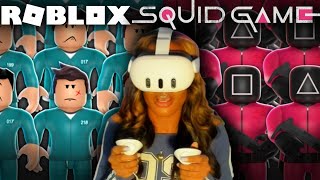 Roblox Squid Games BUT IN VR 😱 (it was insane)