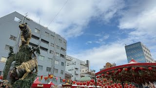 【2024.2.18 Live】媽祖行列のお見送りと湊公園までソロ女子が歩きました！