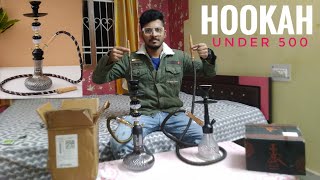 Flipkart hookah unboxing || value for money hookah || best hookah under 500 || hookah review