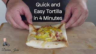 Quick and Easy Tortilla Bake in Just 4 Minutes