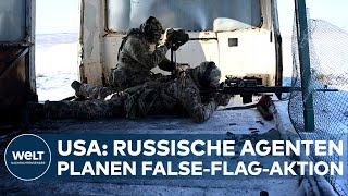 UKRAINE-KONFLIKT: Auftrag für russische Agenten? USA warnen vor russischer False-Flag-Aktion