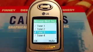 LG c1300 Message Tones - Cingular