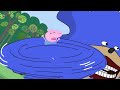 giant peppa pig vs giant shin sonic tapes what happened peppa pig funny animation