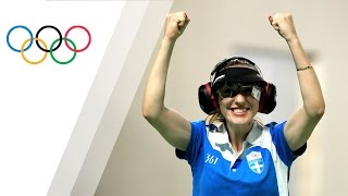 Gold for Greece in Women's 25m Pistol