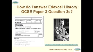 How To Answer Edexcel Gcse History Paper 3 Question 3c