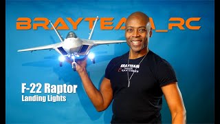 How to install Landing lights on Freewing 70mm F-22 Raptor