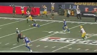 Mike Reilly connects with Derel Walker for massive 101-yard TD