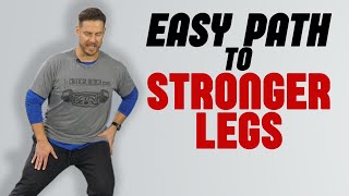 3 Simple Leg Strengthening Exercises for Seniors at Home 👩‍🦳👨‍🦳🏡