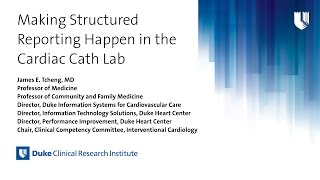 Making Structured Reporting Happen in the Cardiac Cath Lab