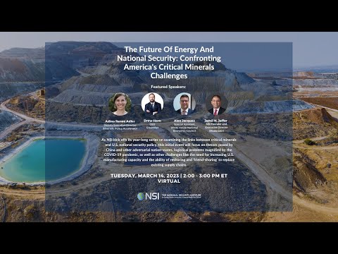 The Future Of Energy And National Security Confronting America S