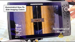 Humminbird HELIX Quick Tip: Side Imaging Colors