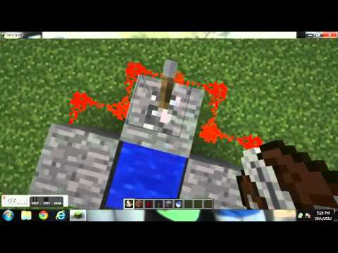 minecraft tutorial # 1 how to make a steve cannon minecraft tutorial # 1 how to make a steve cannon