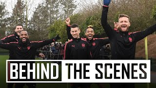 Who is the fastest at Arsenal? | Behind the scenes