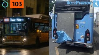 [Bus 103 RATP] : Bus blindés, Trafic Interrompu et Réduit, mon trajet quotidien 💀