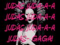 † Lady Gaga-JUDAS- Lyrics †