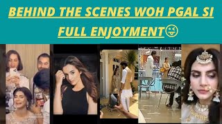 Woh Pagal Si Drama BEHIND THE SCENES !Actors fun at the set |Ary Digital New BTS |Eman Gull Creation