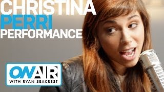 Christina Perri "Human" Acoustic | Performance | On Air with Ryan Seacrest