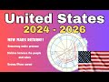 United States 2024 - 2026: New Mars Cycle and Uranus/Moon