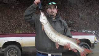 Musky fishing in Fries Virginia